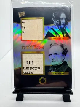 Pieces of the Past, Ada Lovelace & Charles Babbage: 174