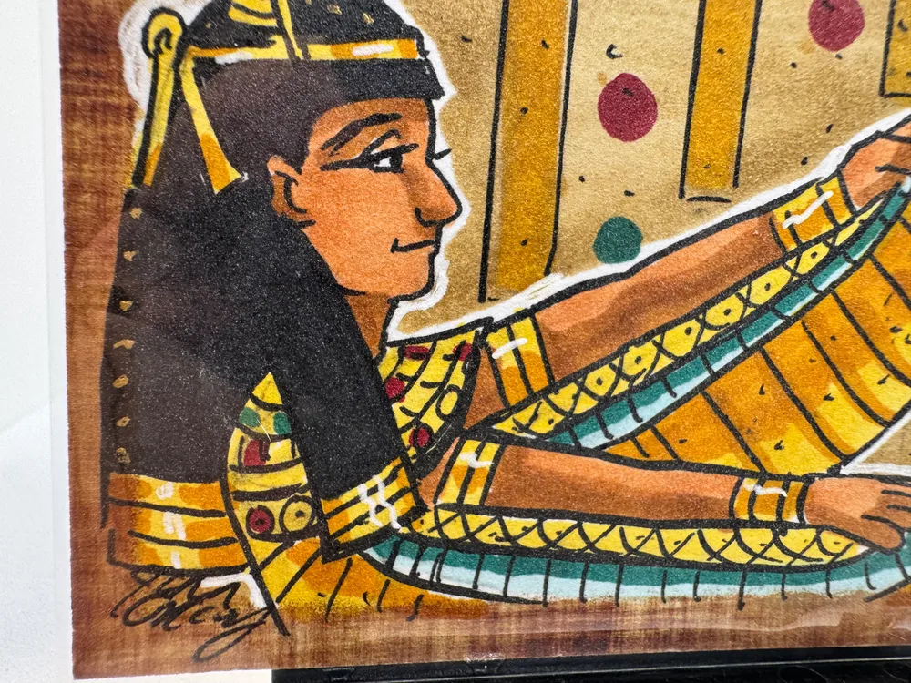 Ancient Egypt, Egyptian pharaoh (original art): 1/1 view 2
