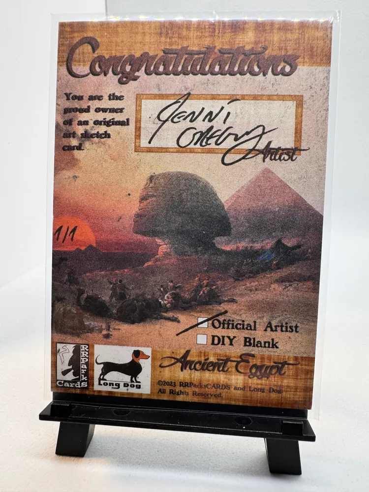 Ancient Egypt, Egyptian pharaoh (original art): 1/1 view 3