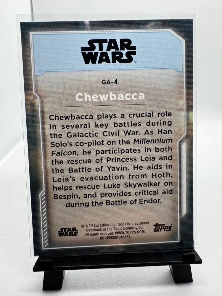 Star Wars, Chewbacca: GA-4 view 2