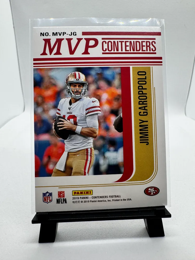 Sports Cards, Jimmy Garoppolo: MVP-JG view 2