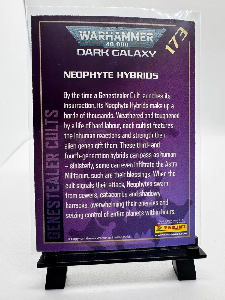Warhammer 40,000, Genestealer Cults - Neophyte Hybrids: 173 view 3