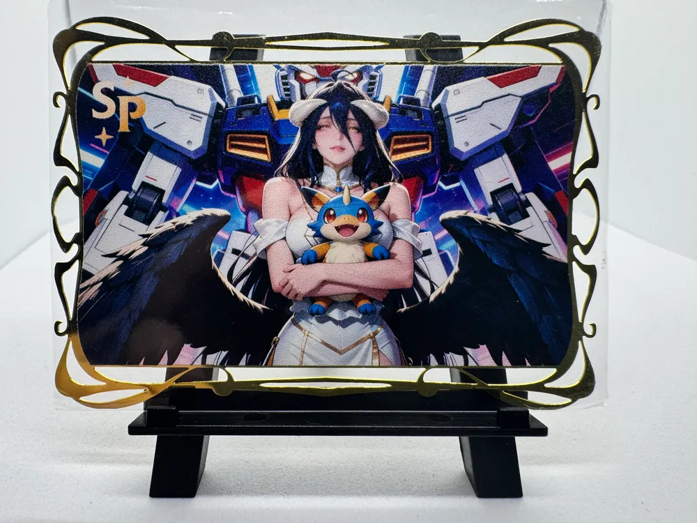 Gundam, Winged Waifu with Pet & Red/Blue Gundam: SP