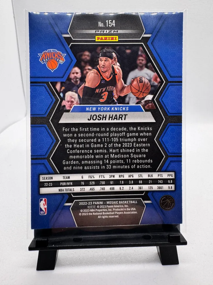 Sports Cards, Josh Hart: 154 view 2