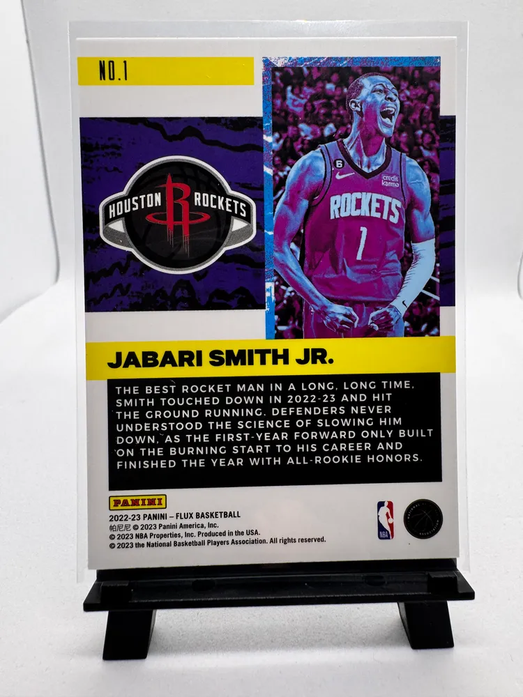 Sports Cards, Jabari Smith Jr.: 1 view 2