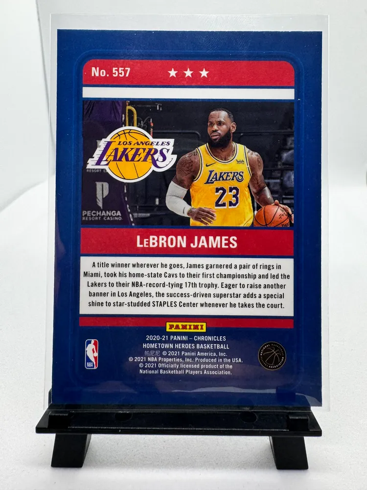 Sports Cards, LeBron James: 557 view 2