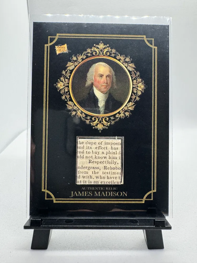 U.S. Presidents, James Madison: RJMI