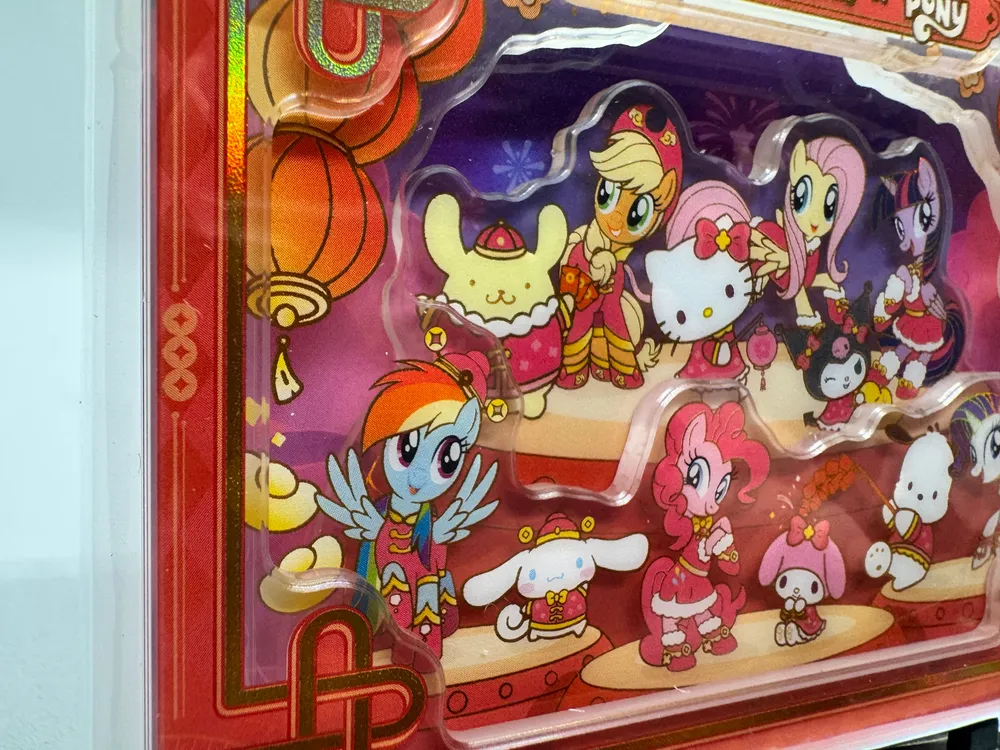 My Little Pony, Mane 6 x Sanrio Characters (Hello Kitty, Kuromi, My Melody, Cinnamoroll, Pompompurin) view 2
