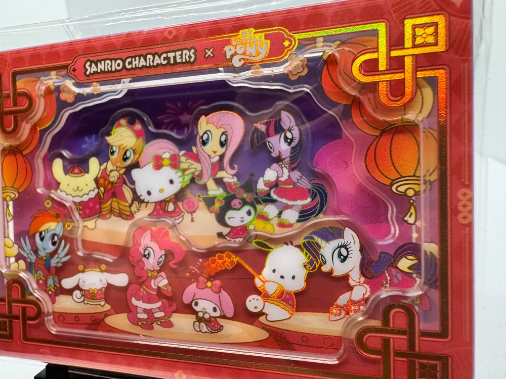 My Little Pony, Mane 6 x Sanrio Characters (Hello Kitty, Kuromi, My Melody, Cinnamoroll, Pompompurin) view 3