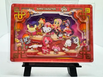 My Little Pony, Mane 6 x Sanrio Characters (Hello Kitty, Kuromi, My Melody, Cinnamoroll, Pompompurin)