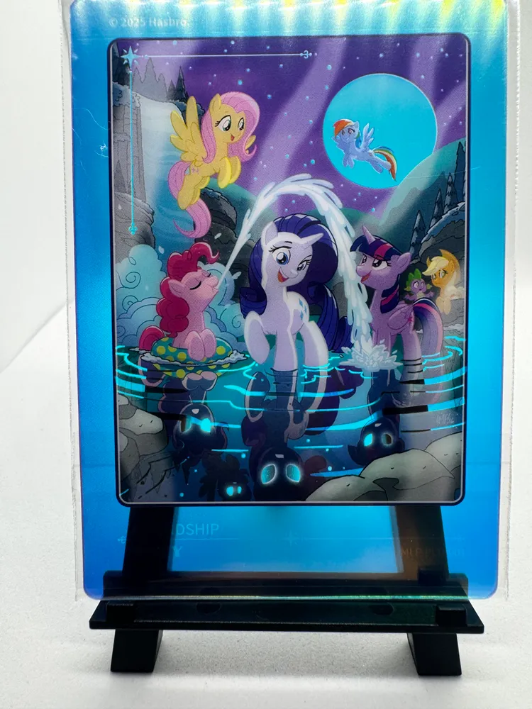 My Little Pony, Mane 6 (Twilight Sparkle, Rarity, Pinkie Pie, Fluttershy, Applejack, Rainbow Dash): MLP-PLD-001