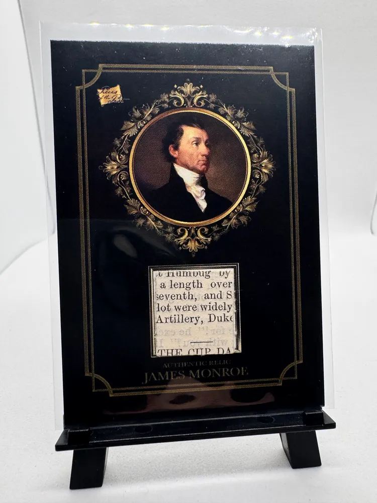 U.S. Presidents, James Monroe: SINGLE-18