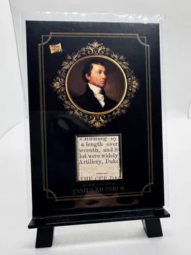 U.S. Presidents, James Monroe: SINGLE-18