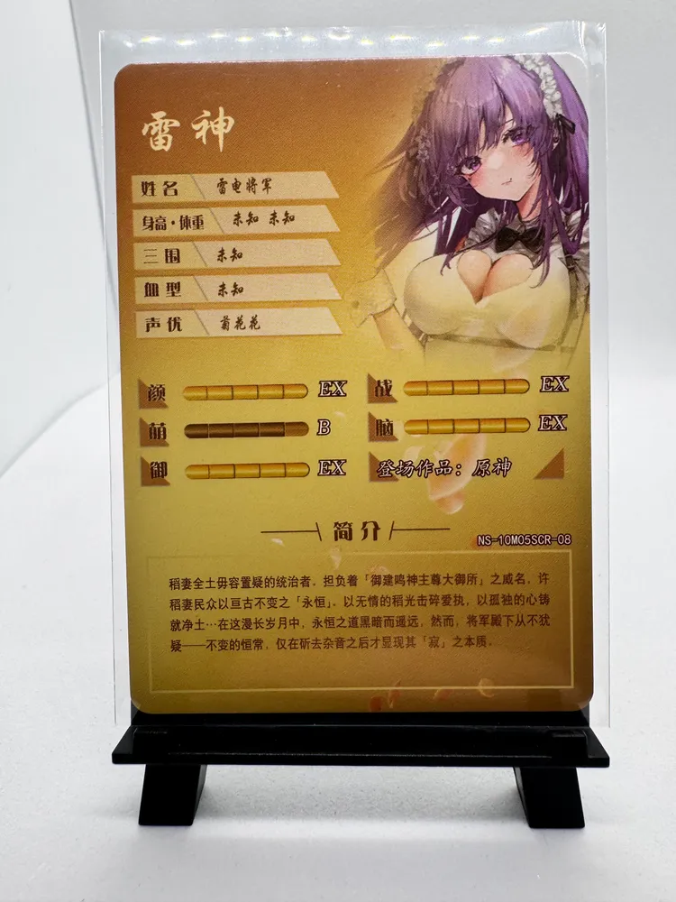 Genshin Impact, Raiden Shogun: NS-10M05SCR-08 view 2