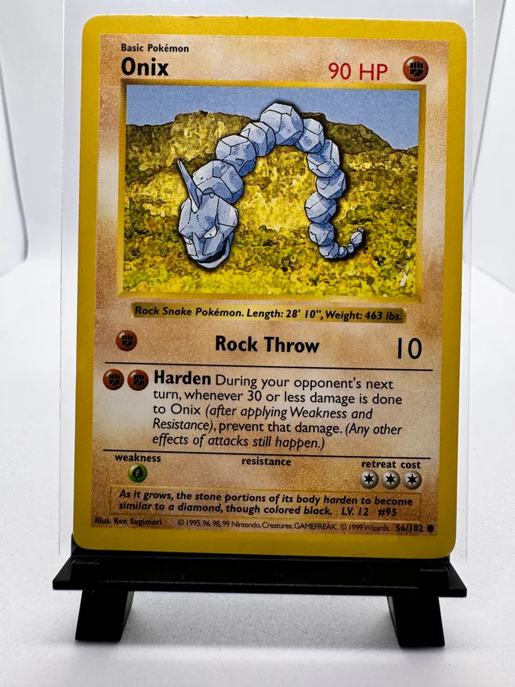 Pokemon, Onix: 56/102