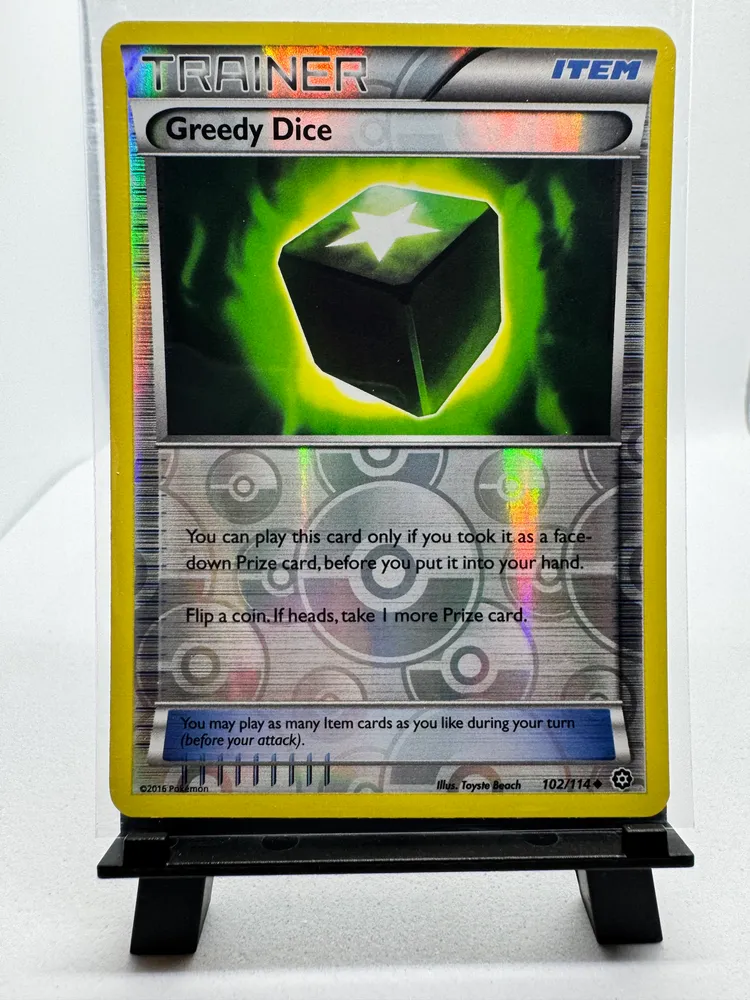 Pokemon, Greedy Dice (Trainer-Item): 102/114