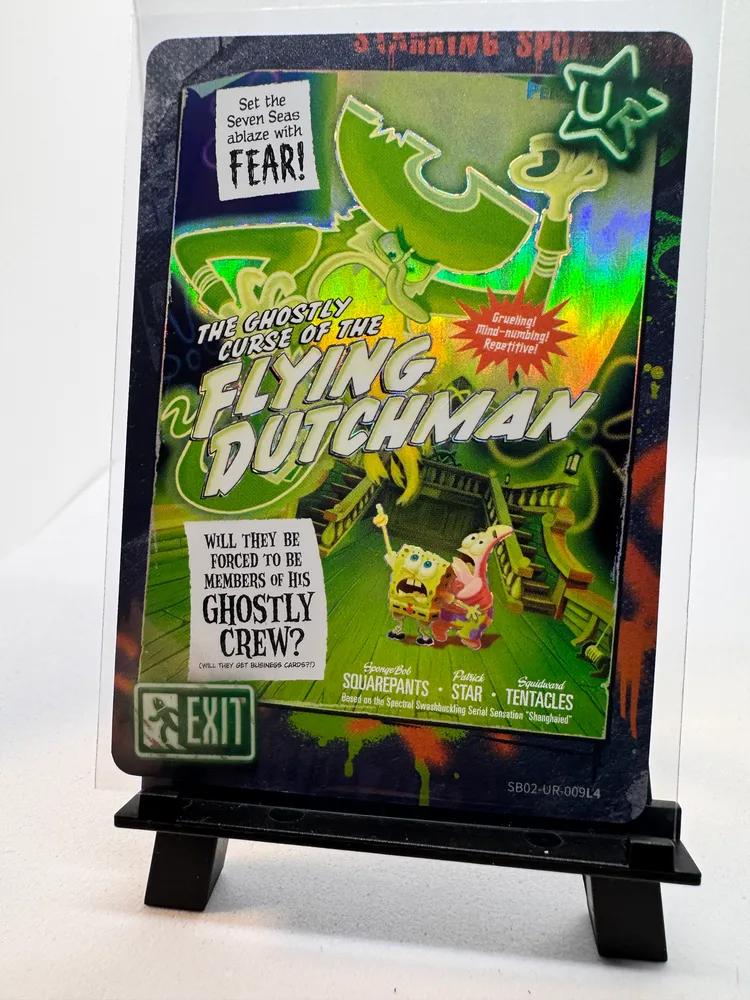 SpongeBob, SpongeBob SquarePants (with Patrick, Squidward, Flying Dutchman): SB02-UR-009