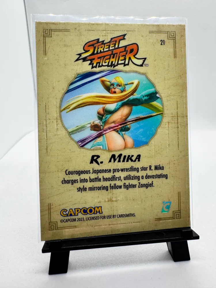 Street Fighter, R. Mika: 21 view 2