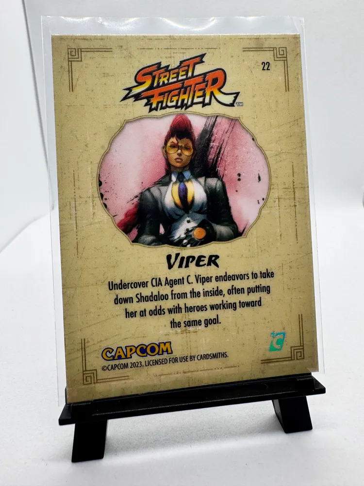 Street Fighter, C. Viper: 22 view 2