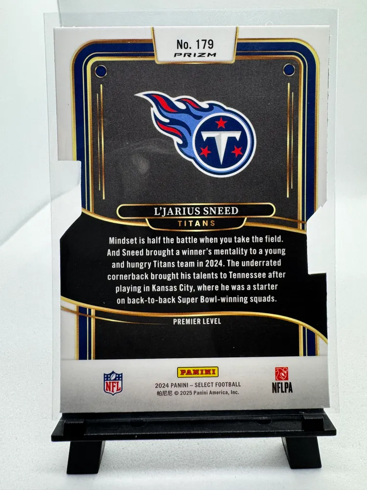 Sports Cards, L'Jarius Sneed: 179 view 2