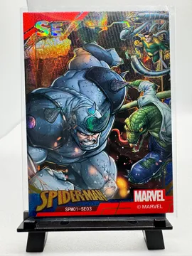 Marvel, Rhino / Sinister villains: SPM01-SE03