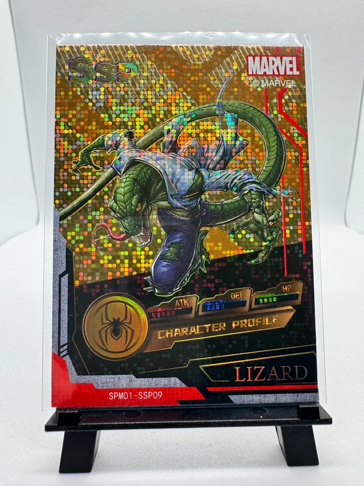 Marvel, Lizard (Dr. Curt Connors): SPM01-SSP09