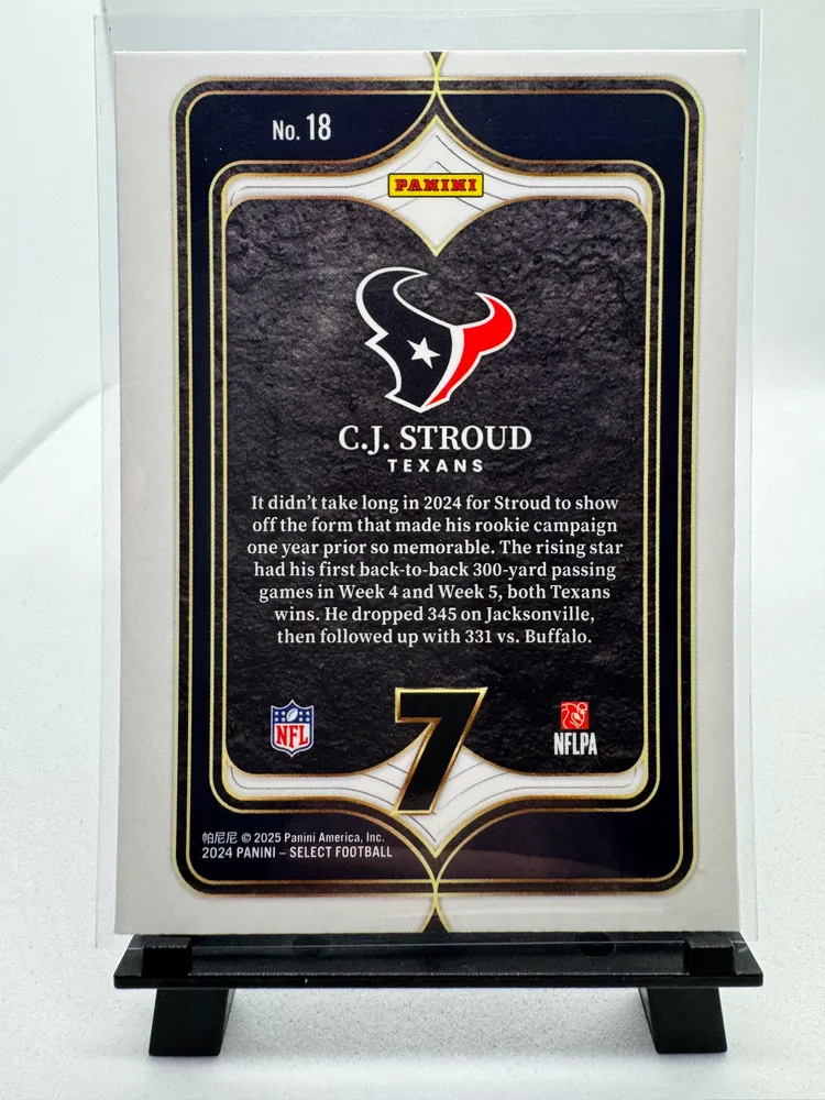 Sports Cards, C.J. Stroud: 18 view 2