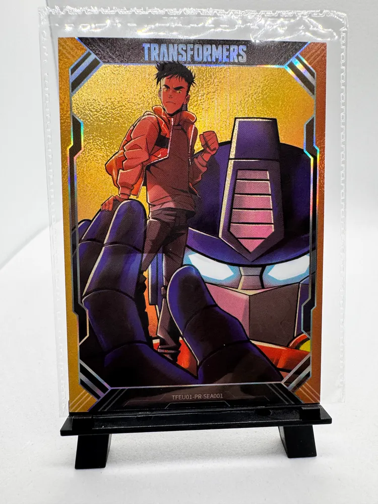 Transformers, Optimus Prime, Spike Witwicky: TFEU01-PR-SEA001