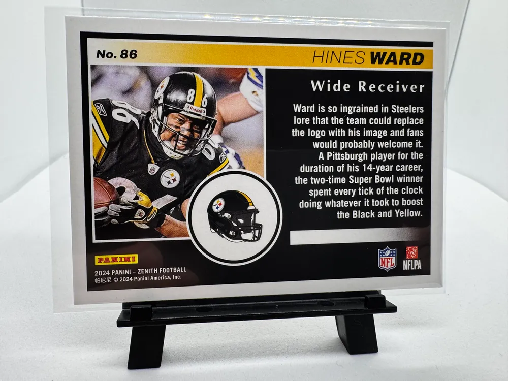 Sports Cards, Hines Ward: 86 view 2