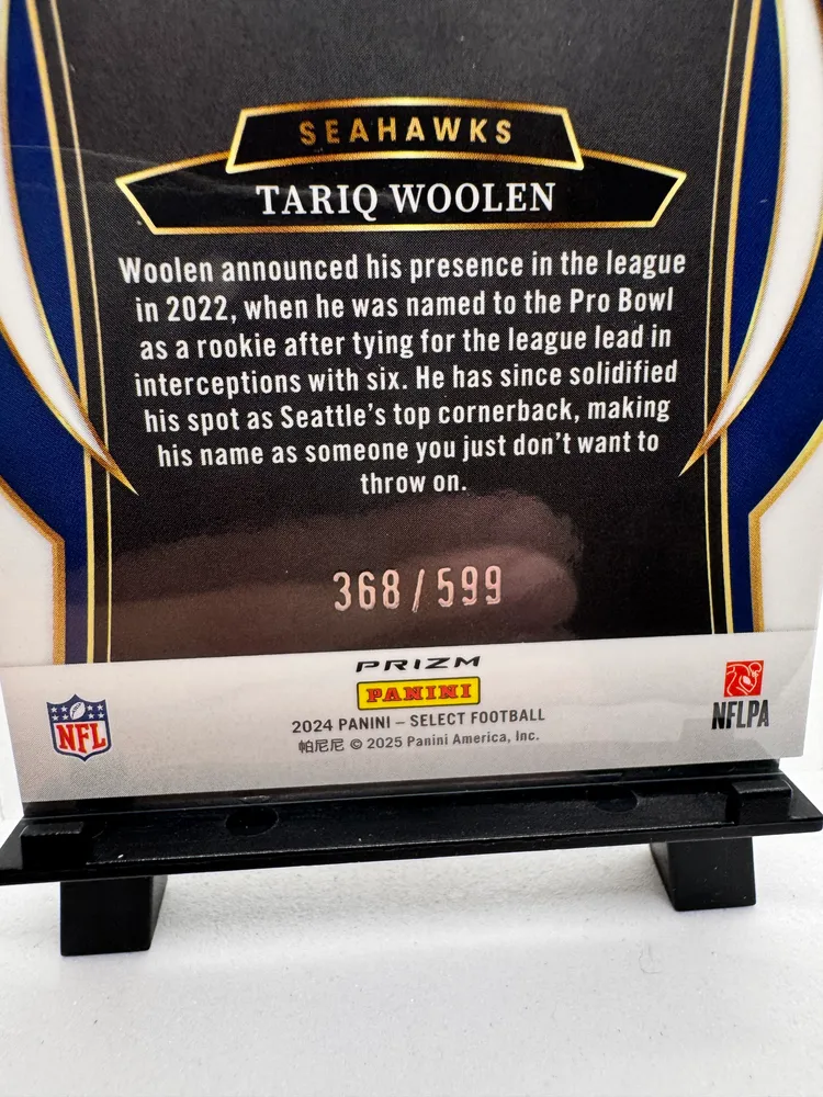 Sports Cards, Tariq Woolen: 95 view 3